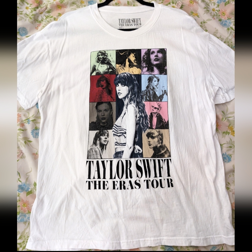 Taylor Swift Eras Tour White Shirt